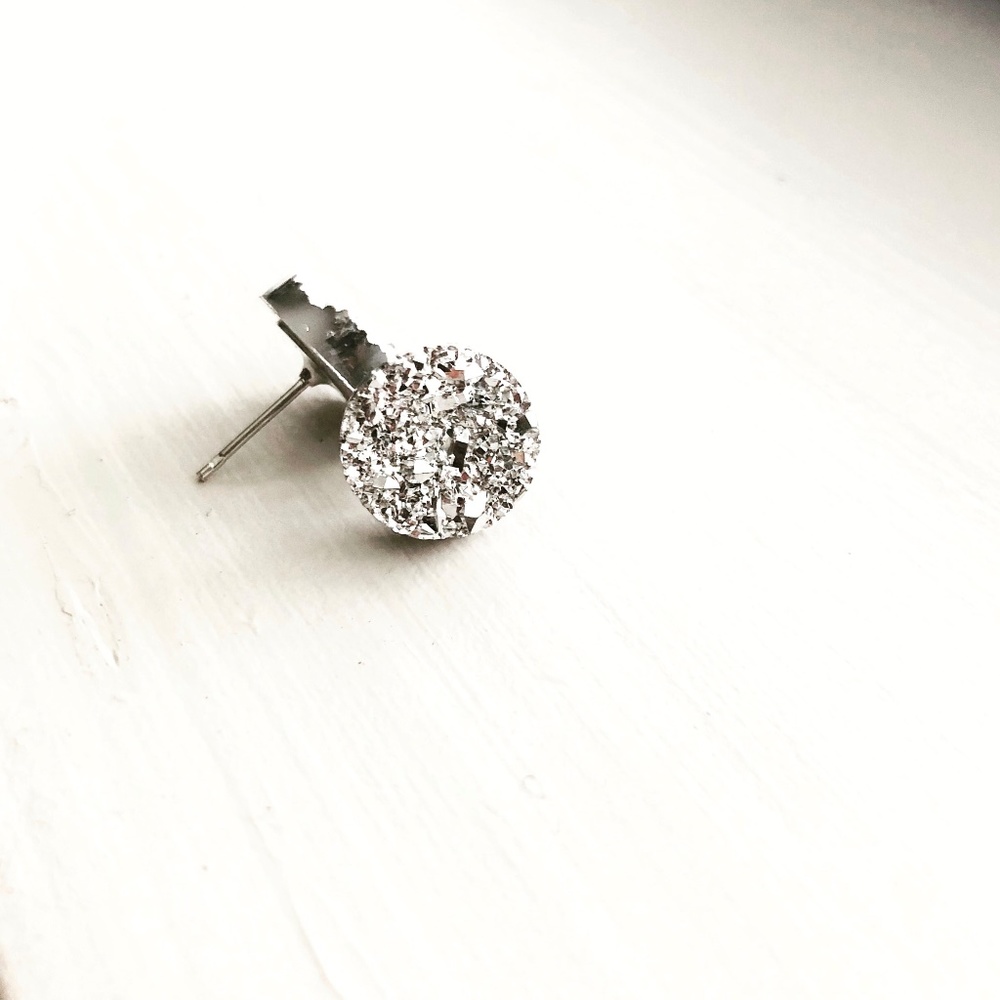 Sparkle Druzy Studs